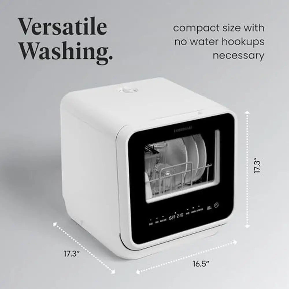 Portable Countertop Dishwasher 5L Water Tank 5 Programs for Home RV