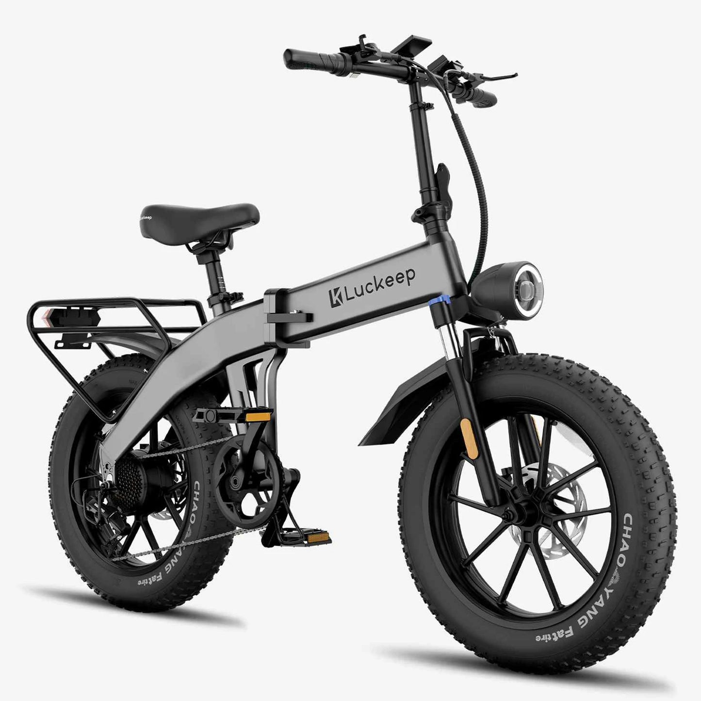 Folding Electric Bicycle Luckeep X1 1500W 60Mile 28Mph for Adults
