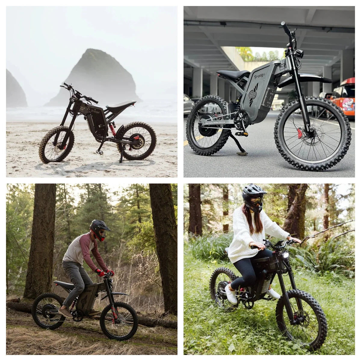 Freego X2 Pro Electric Motorcycle 6000W Off Road 60V Adult Ebike