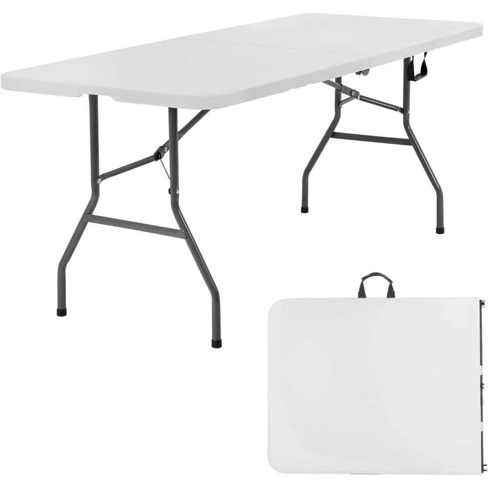 Folding Portable 6ft Table for Parties Weddings Camping BBQ Outdoor Use
