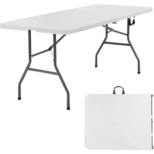 Folding Portable 6ft Table for Parties Weddings Camping BBQ Outdoor Use