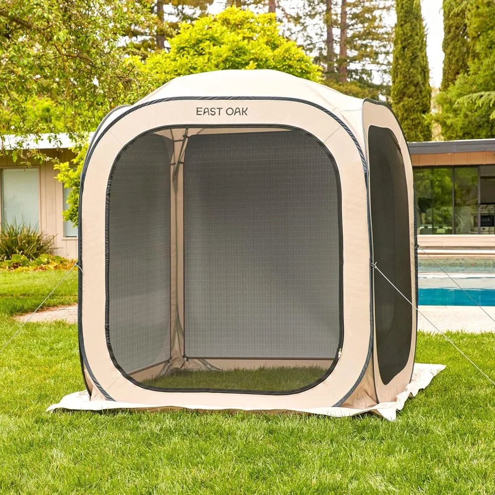 Ljustra EAST OAK Sun Shade Sail Canopy Cover 6x6 FT UPF 50+