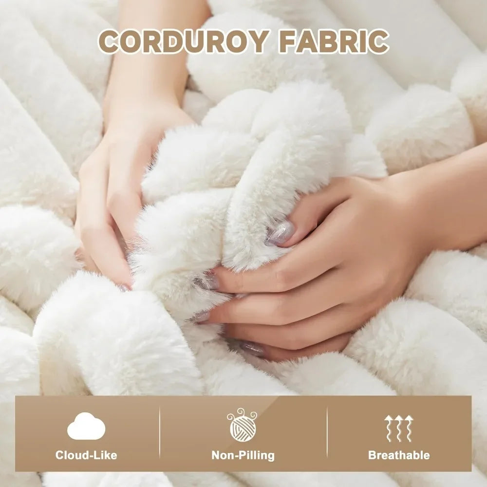 Ljustra 53.5 Inch Oversized Chaise Lounge Chair with 4 Pillows Indoor