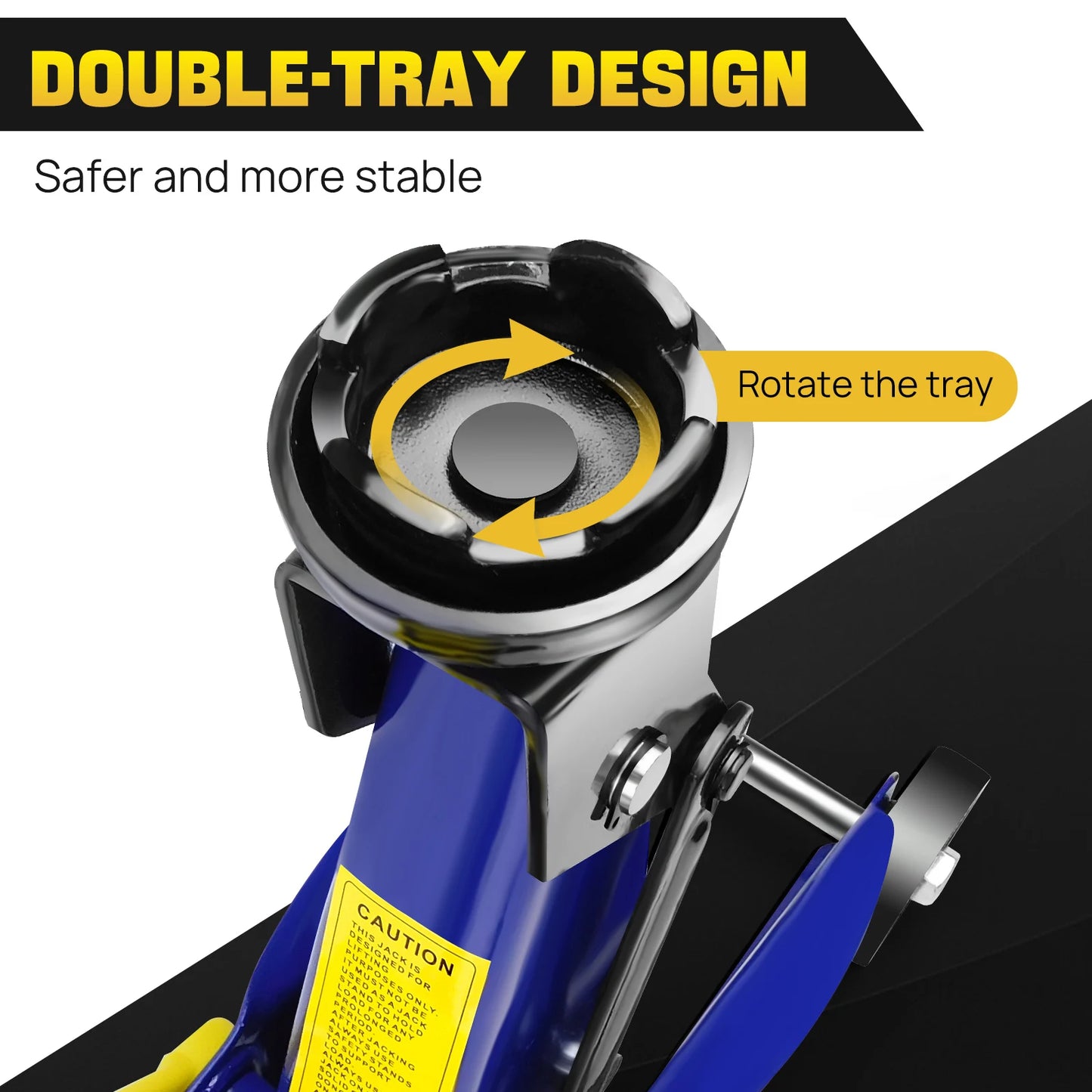 Ljustra 2 Ton Hydraulic Trolley Floor Jack Portable Car Lift Heavy Duty