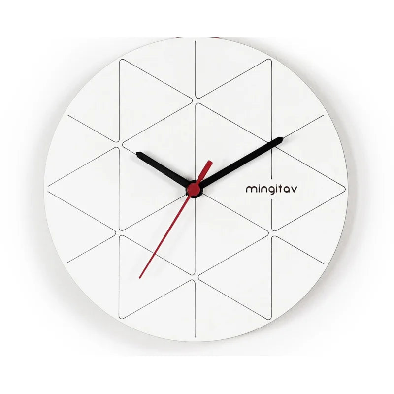 Elegant Minimalist Wall Clock for Home Office Decor Quartz Movement