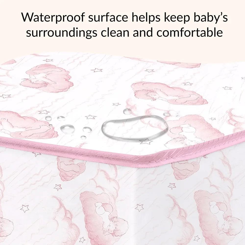 Ljustra Lightweight Crib Toddler Bed Mattress Waterproof Hypoallergenic 5 Inch