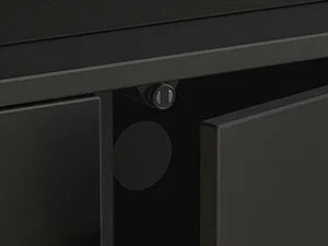 Ljustra TV Stand with Mount and Power Outlet 51.2" Swivel Adjustable