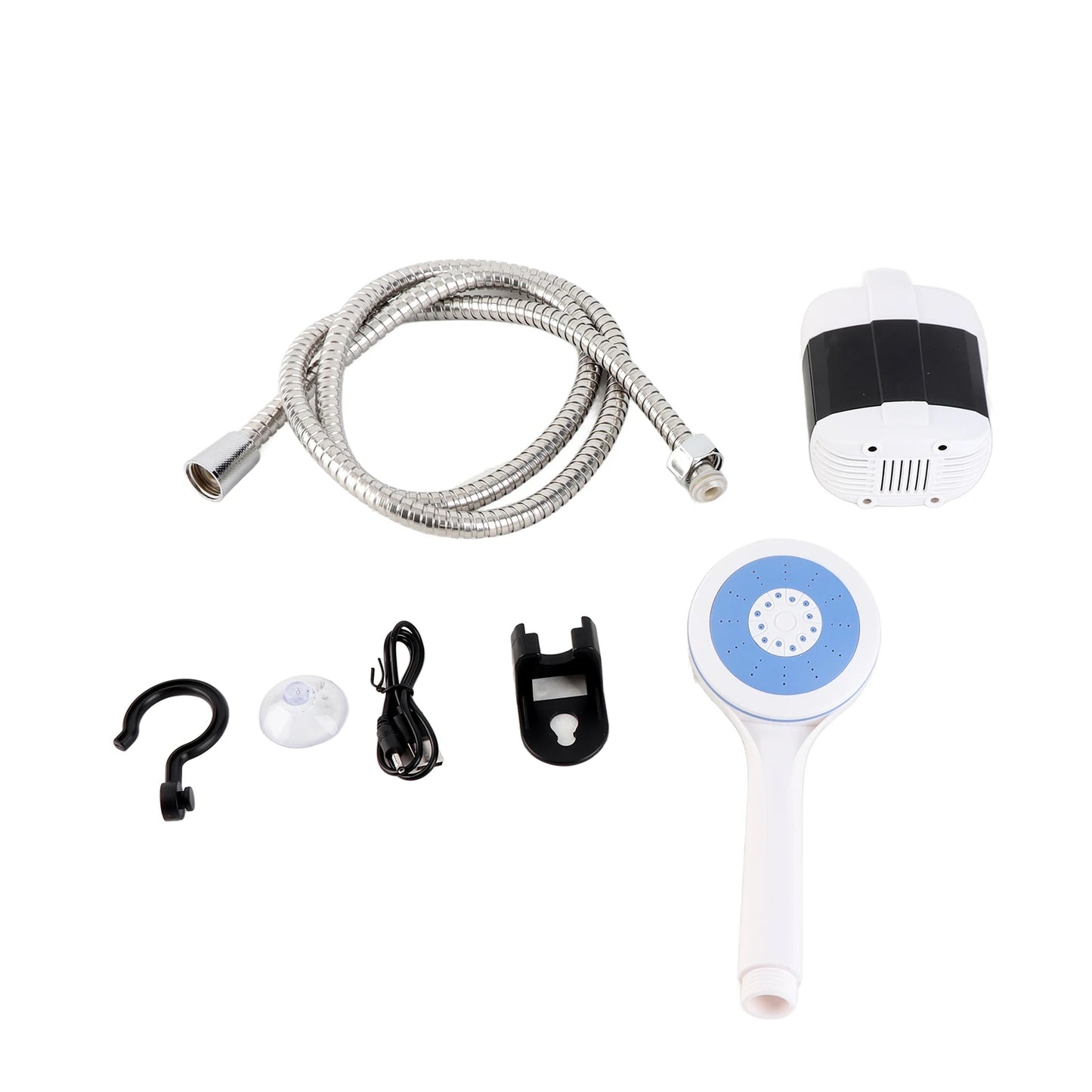 Portable Electric Shower Pump USB Rechargeable for Camping and Gardening