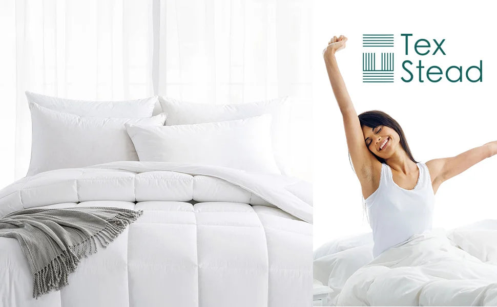 Ljustra All Season Down Alternative Comforter Queen Size Duvet Insert