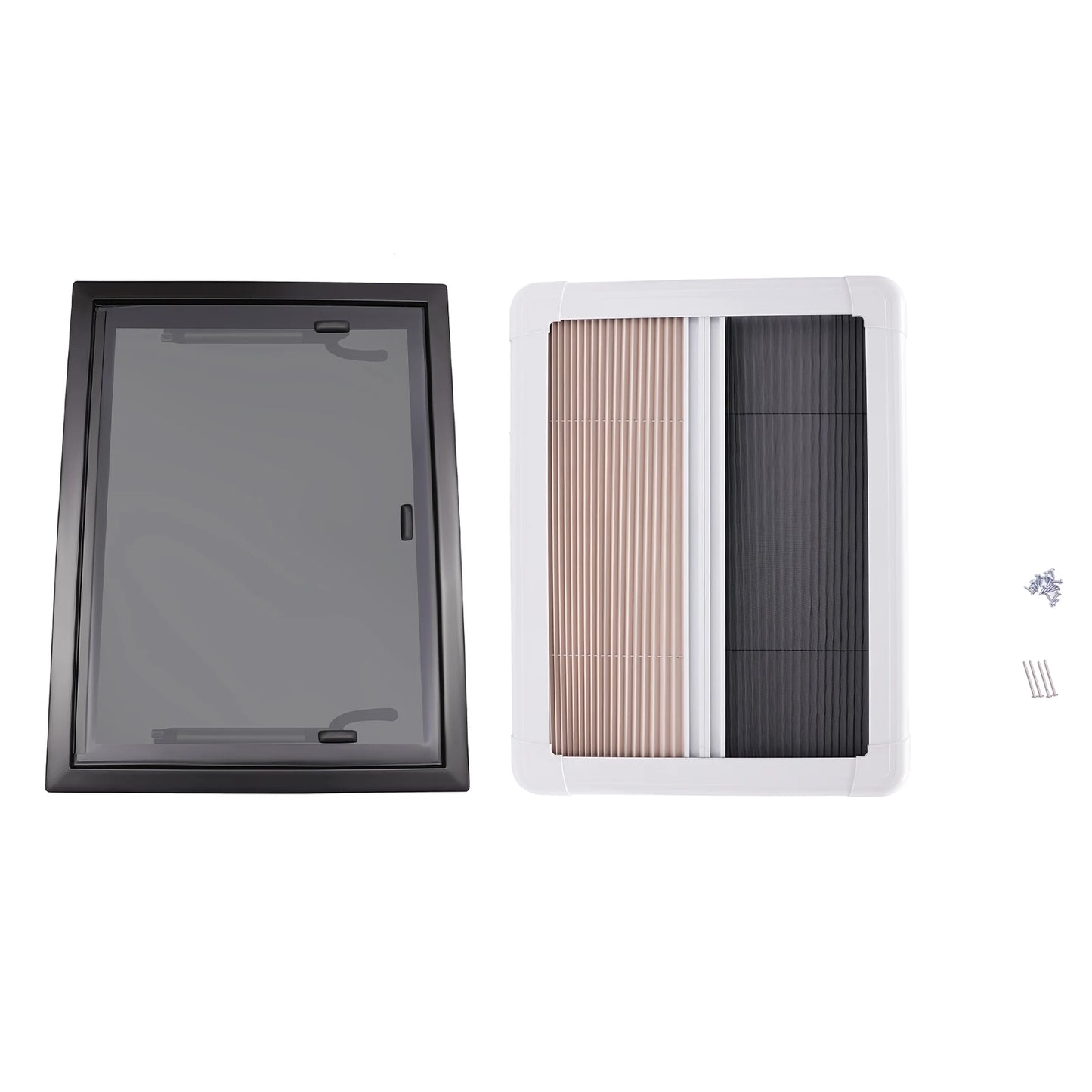 60x45cm RV Caravan Camper Van Push Out Window Aluminum Alloy Insect Screen