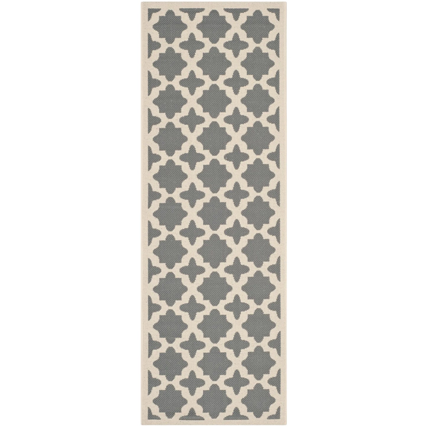 Indoor Outdoor Runner Rug Striped Hand Woven 2'3" x 10' Ljustra