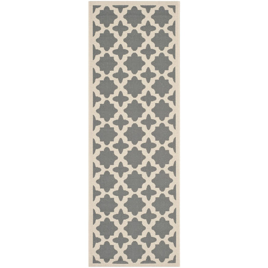 Indoor Outdoor Runner Rug Striped Hand Woven 2'3" x 10' Ljustra