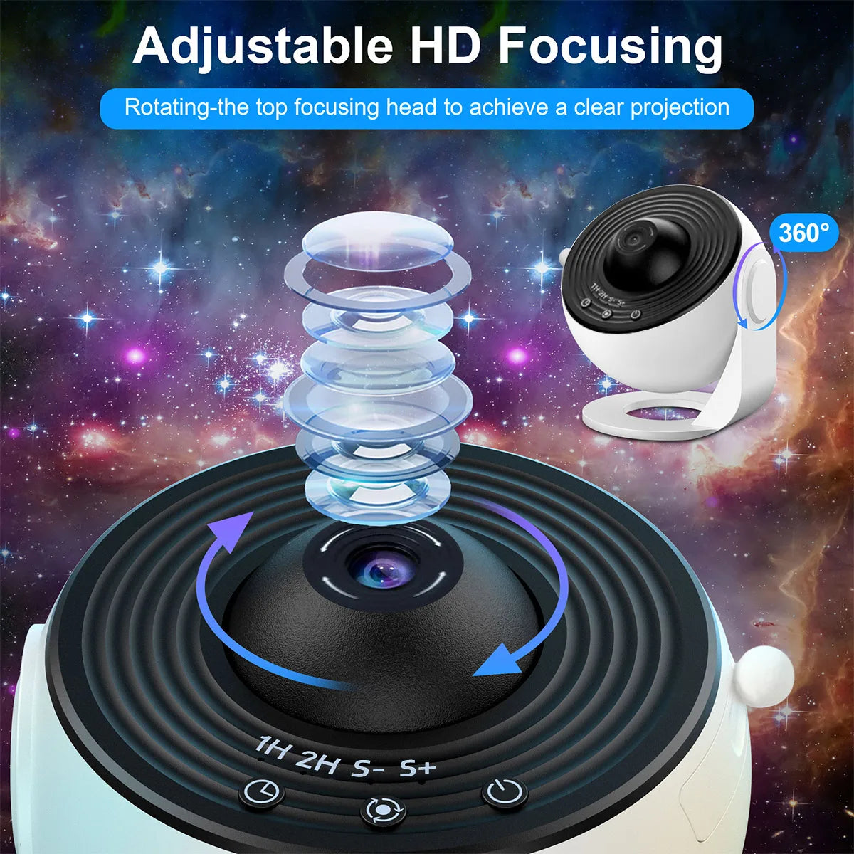 13 in 1 Star Projector Planetarium Night Light for Kids and Adults