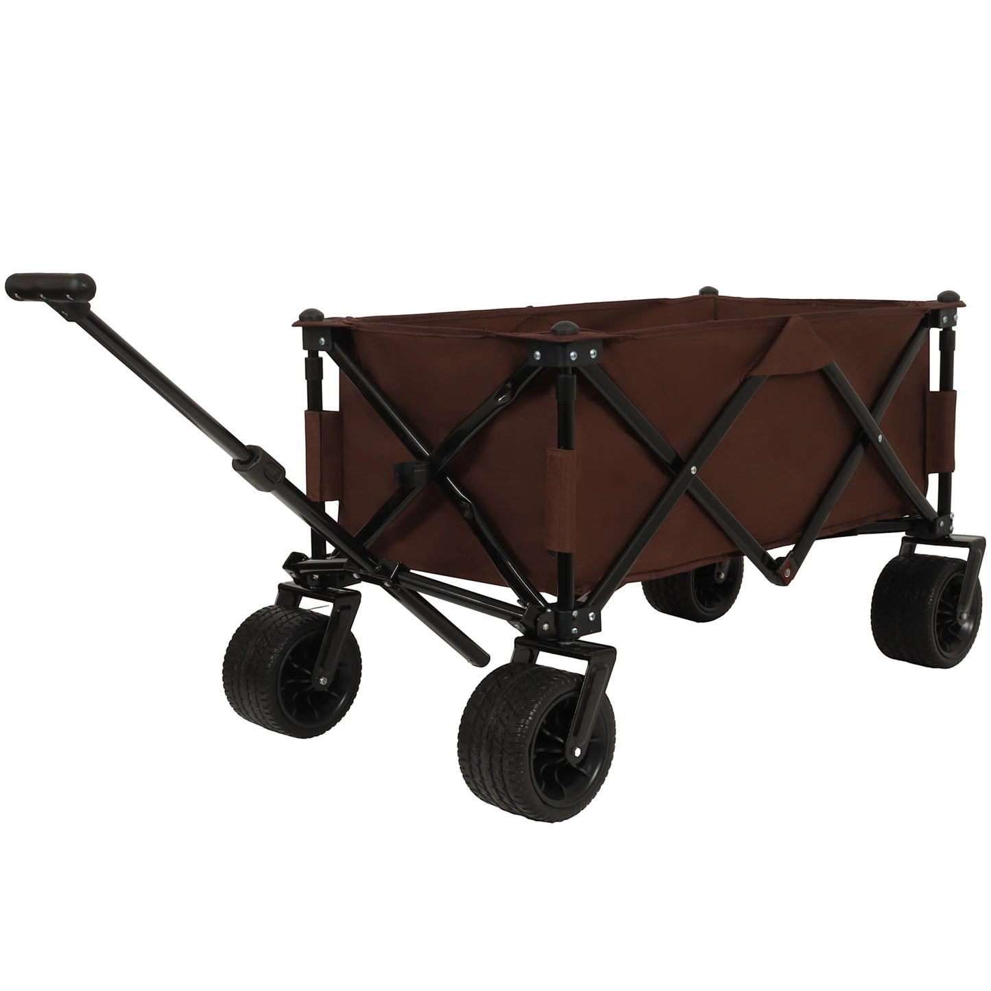 Utility Park Garden Cart Folding Camping Trolley Picnic Beach Wagon