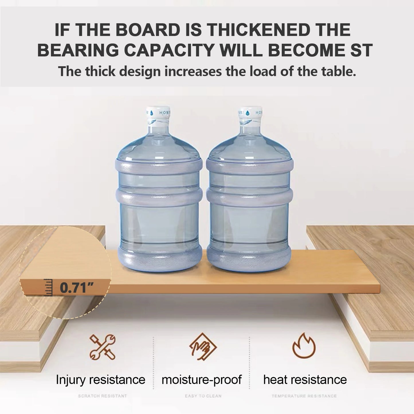 Modern Computer Desk Simple Style Home Office Vanity Study Desk