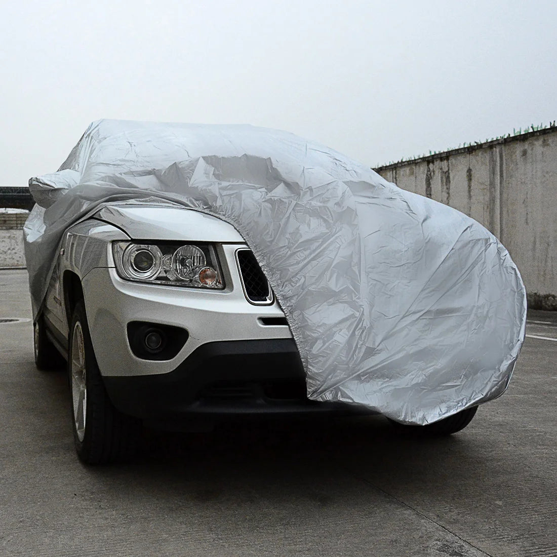 Universal SUV Sedan Full Car Cover Waterproof UV Snow Dust Protection