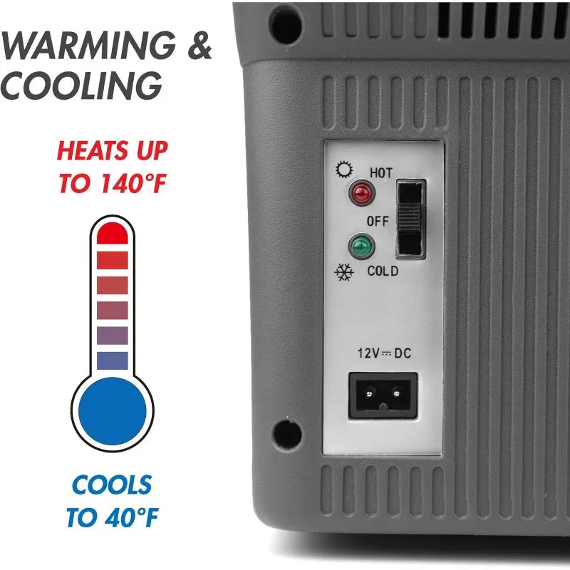 Ljustra 14L Portable Thermoelectric Cooler Warmer for Car Camping Travel