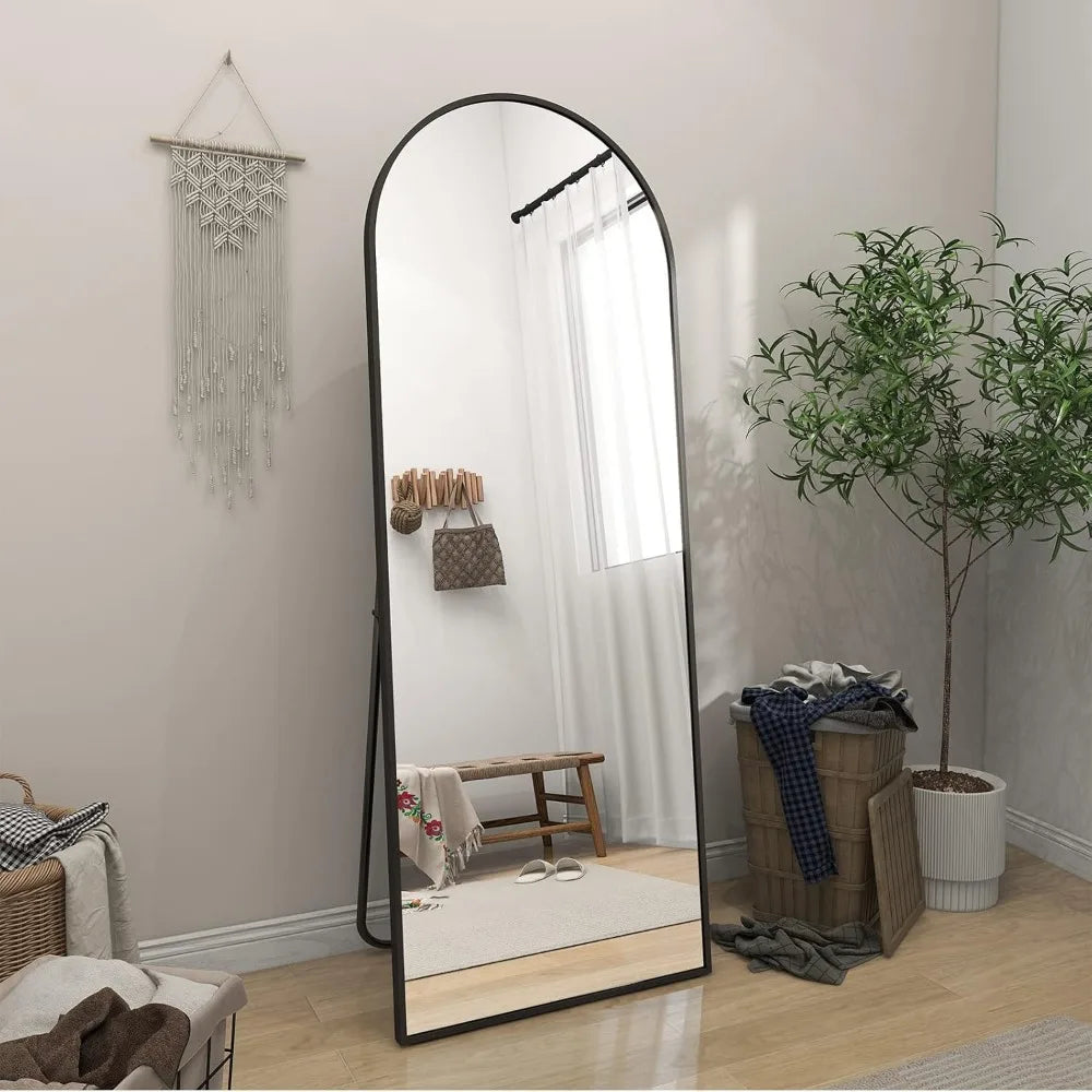 Ljustra Arch Full Length Mirror 76"x34" Oversized Floor Mirror