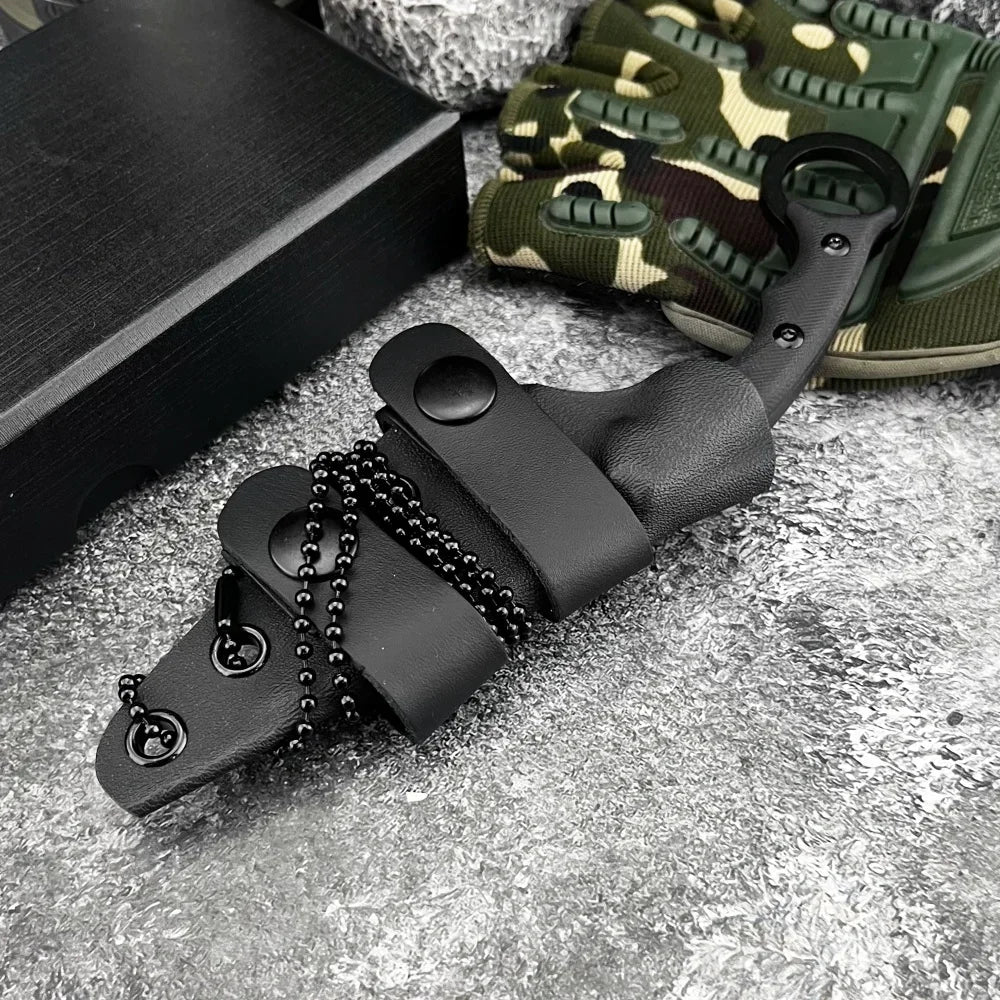 Ljustra TOPS Straight Knife G10 Handle Tactical Combat Self-defense Knife