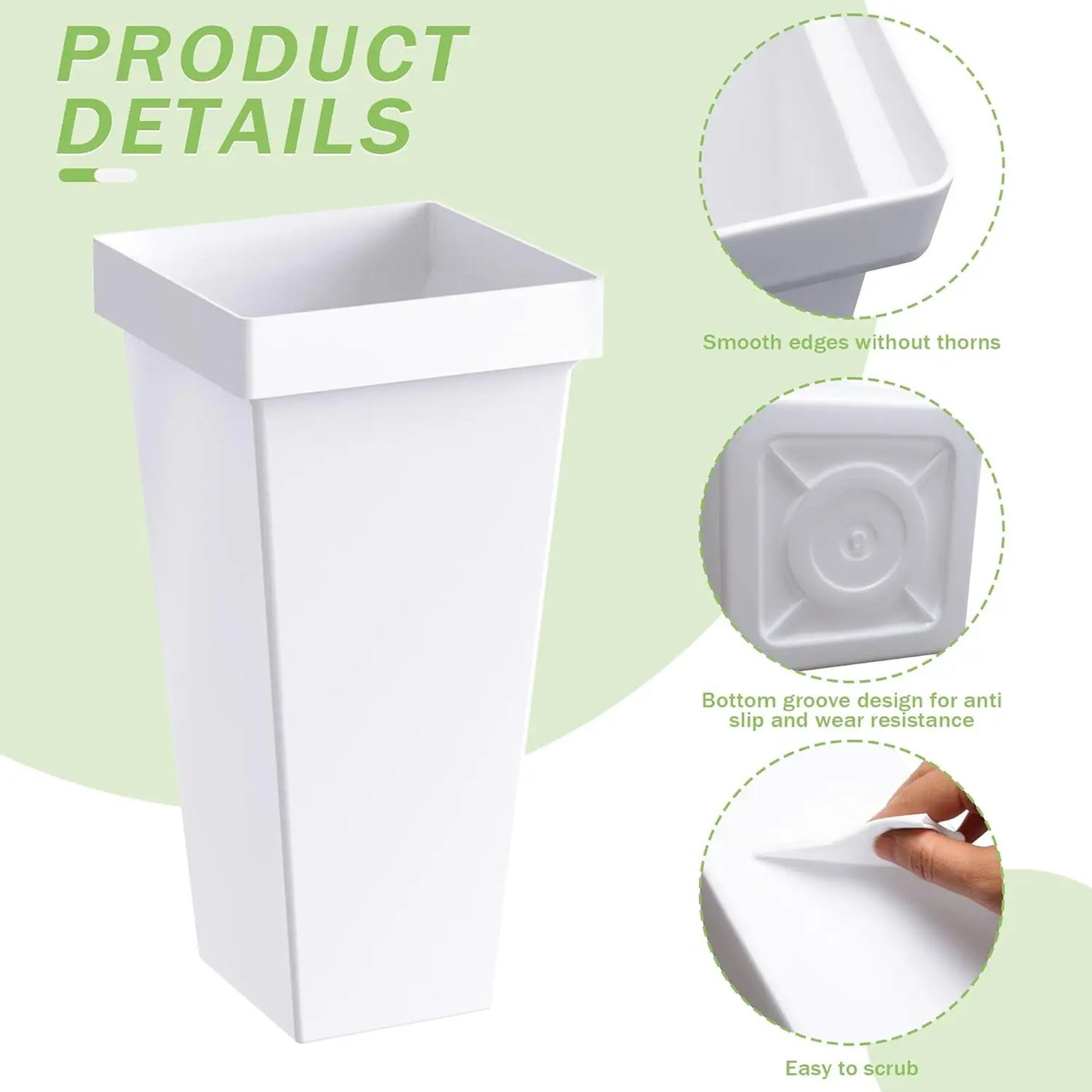 Flower Display Stand 12 Buckets 3 Layers Metal Cart with Wheels for Florists