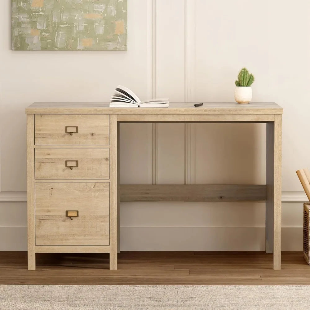 47 Inch Modern Executive Desk with Drawers Home Office Furniture