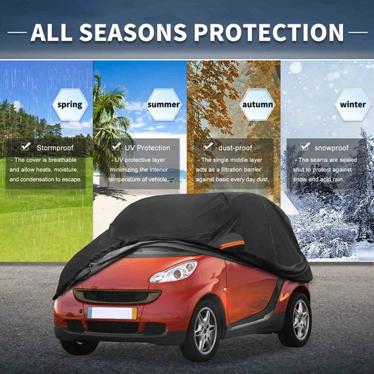 Car Cover Smart Fortwo 2007-2022 Waterproof Outdoor Protection