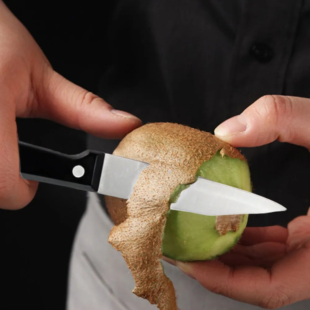 Ljustra 15pcs Chef Knife Set Stainless Steel Kitchen Knife Set with Scissors