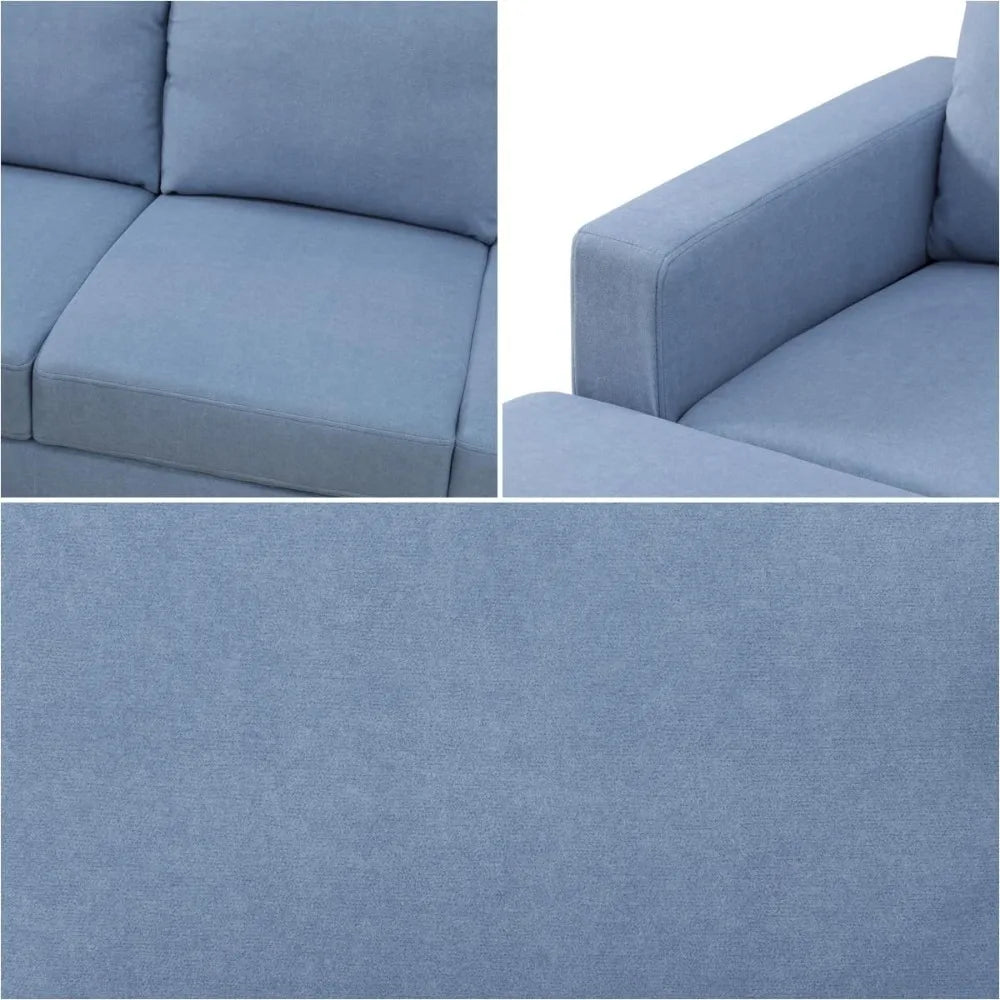 Ljustra Modular Sectional Sofa 4 Seat Convertible Couch Living Room