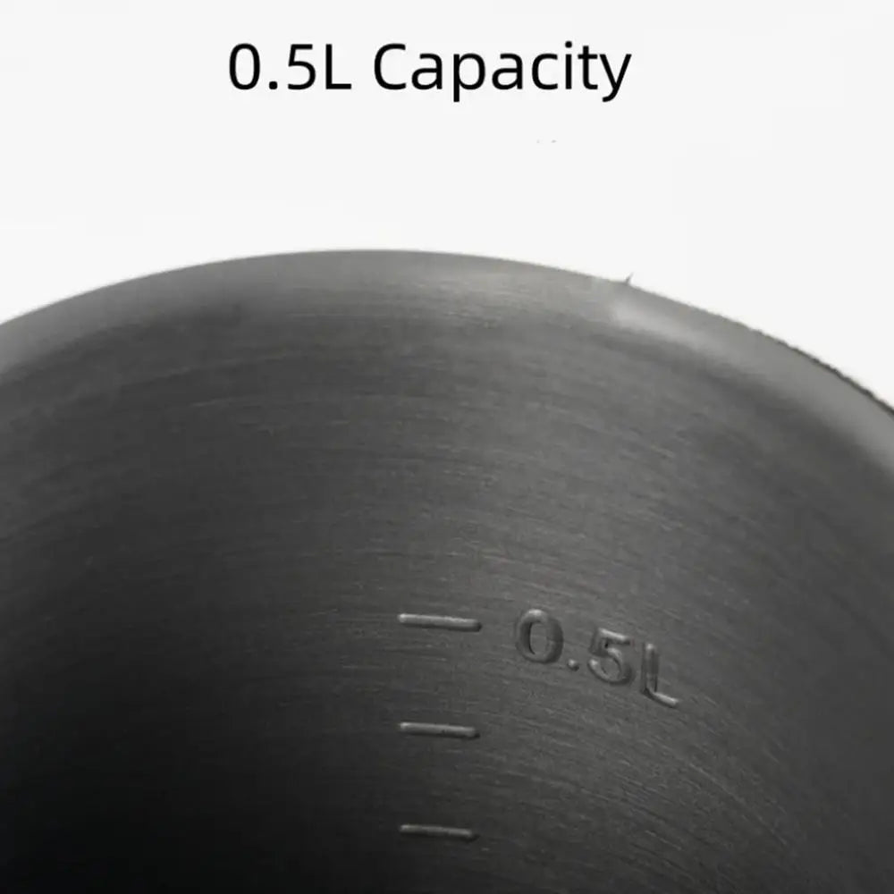 Ultralight Portable Camping Stove System Heat Collecting Pot Burner