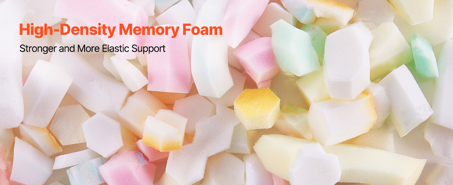 Ljustra Giant Bean Bag Chair Removable Cover Plush Foam Living Room