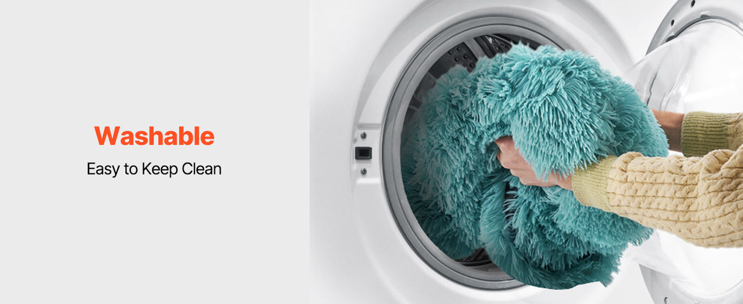 Ljustra Giant Bean Bag Chair Removable Cover Plush Foam Living Room