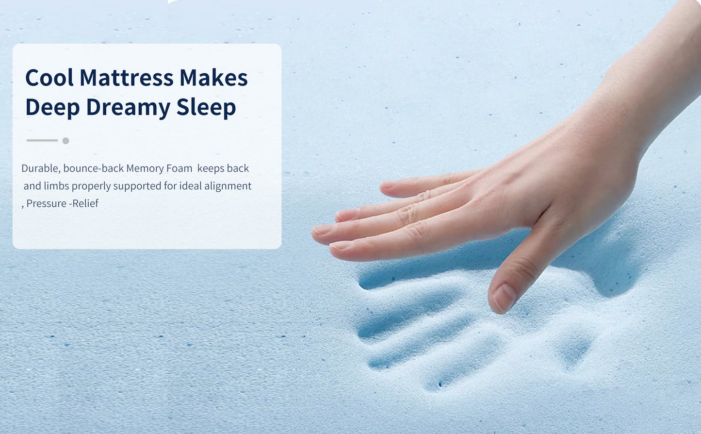 Ljustra 12 Inch Full Size Hybrid Mattress Pocket Springs Memory Foam