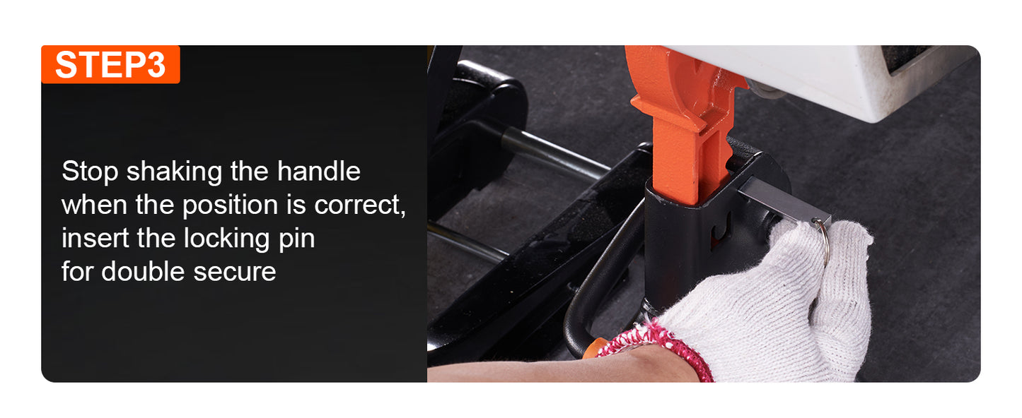 Ljustra 3 Ton Car Jack Stands Adjustable Double Locking SUV Pickup Truck