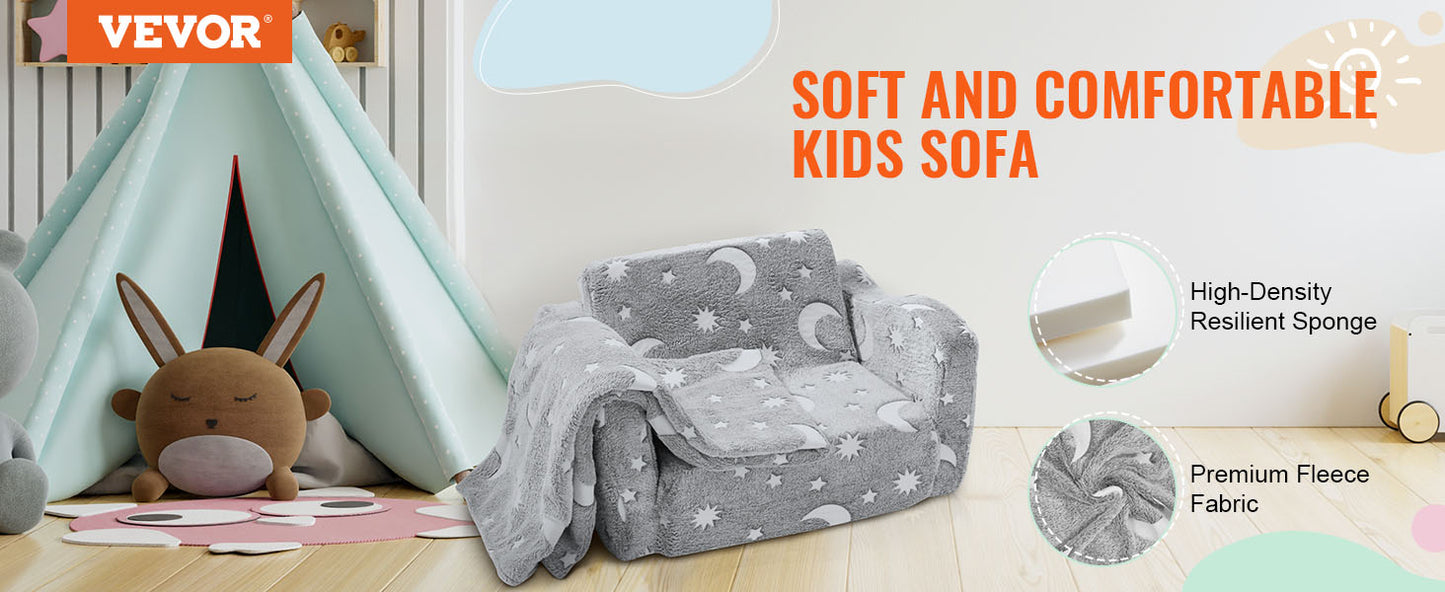 Ljustra Kids Play Couch Modular Toddler Sofa Foam Furniture