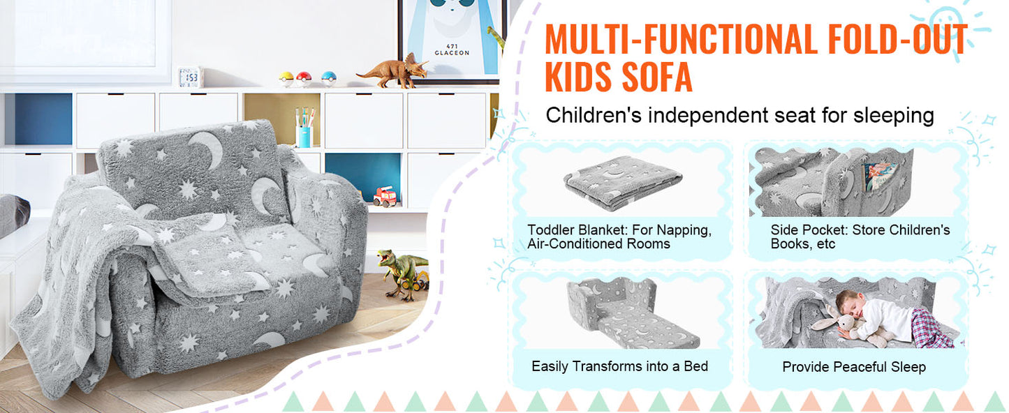 Ljustra Kids Play Couch Modular Toddler Sofa Foam Furniture