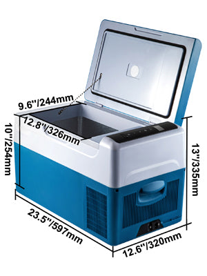 Ljustra Portable Car Refrigerator Mini Fridge Freezer 20L 22L 35L 45L 55L