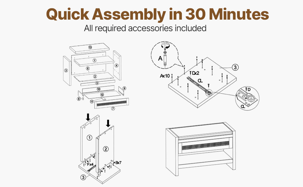 Ljustra Rattan Bench Entryway Seating Boho Oak Wood Legs Living Room