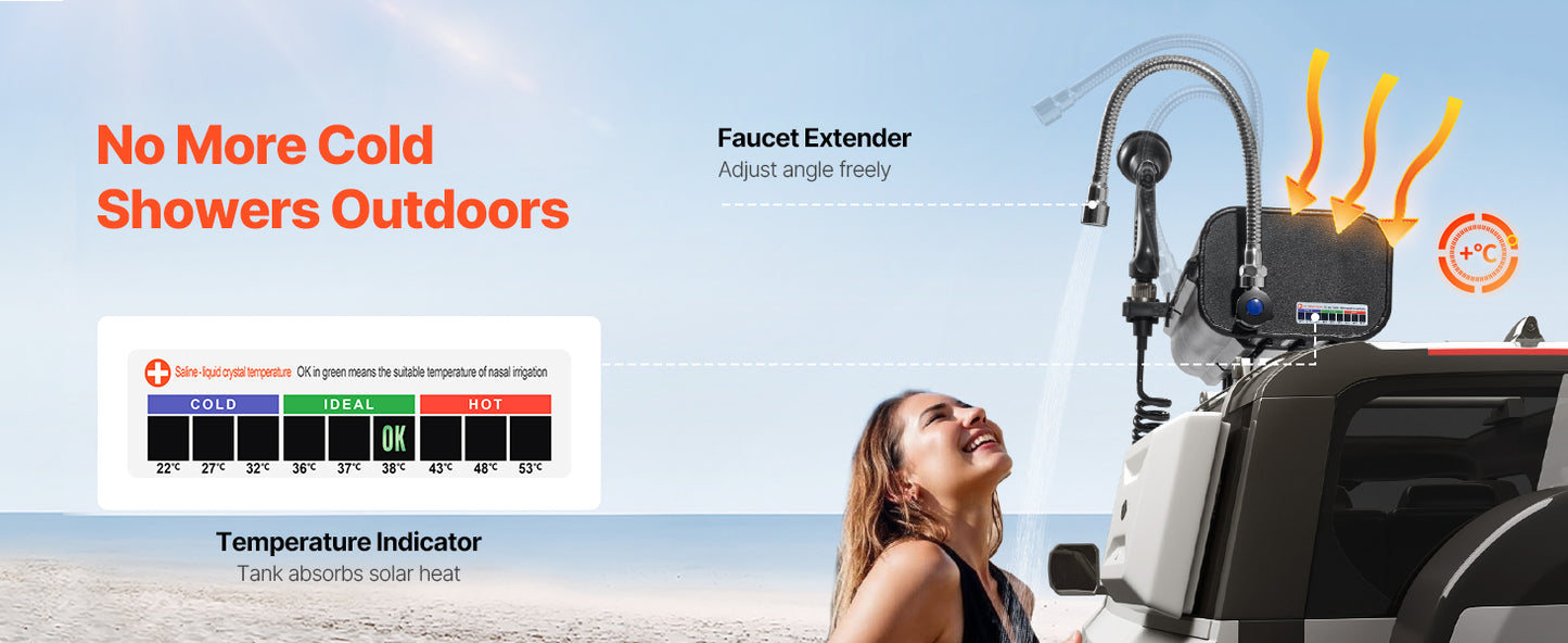 High Capacity Roof Rack Water Tank Multi-Dispensing Outdoor Tank