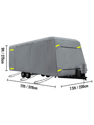 Ljustra RV Cover 33'-35' All Weather Protection Non-Woven Fabric