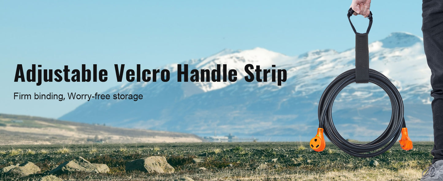 SucceBuy RV Extension Cord 25ft 50ft 30A 50A Power Cord ETL Listed